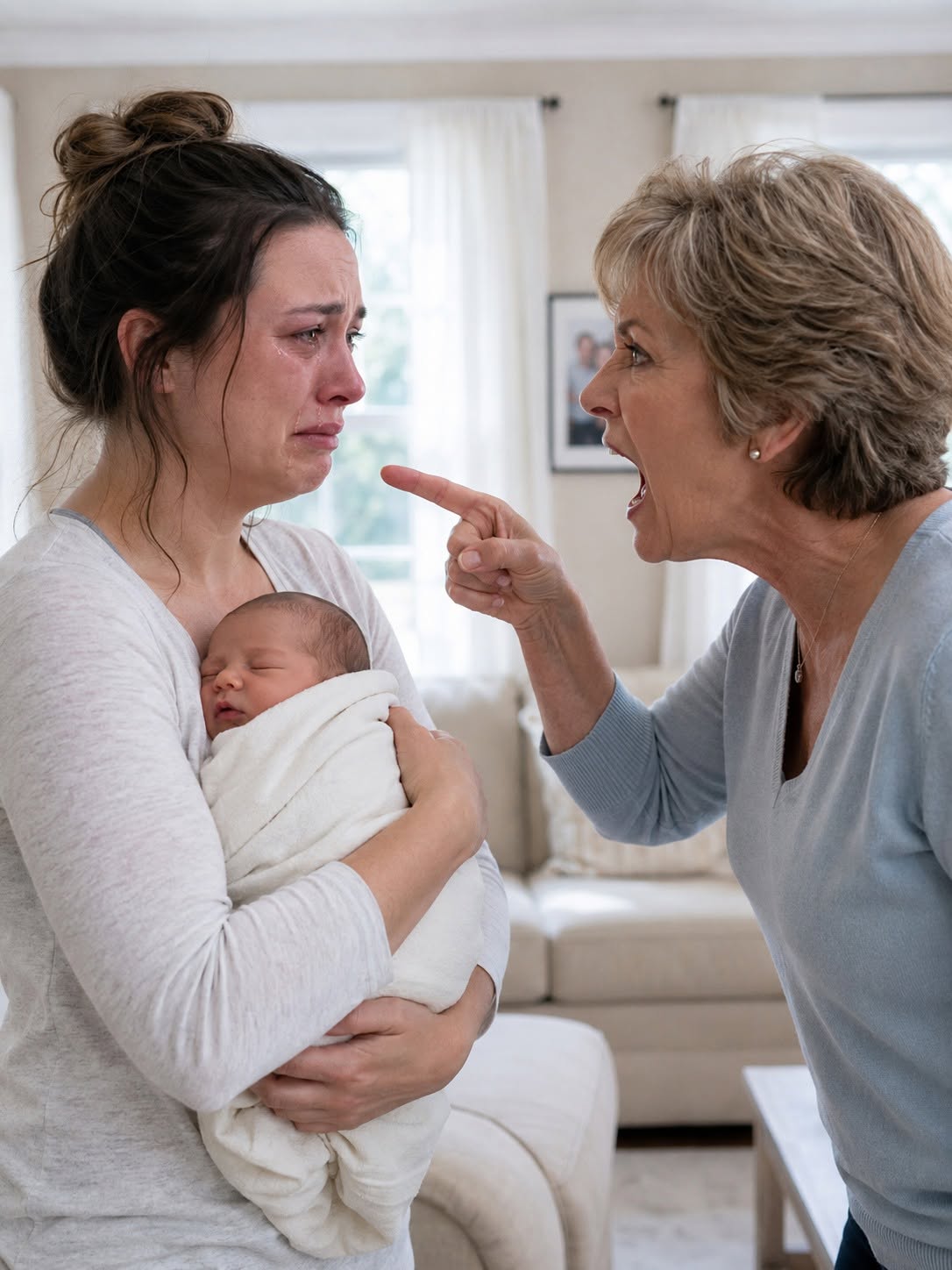 I gave birth to my daughter completely alone — and only hours later, my mother sent me a text saying, “Your sister’s kids need new phones