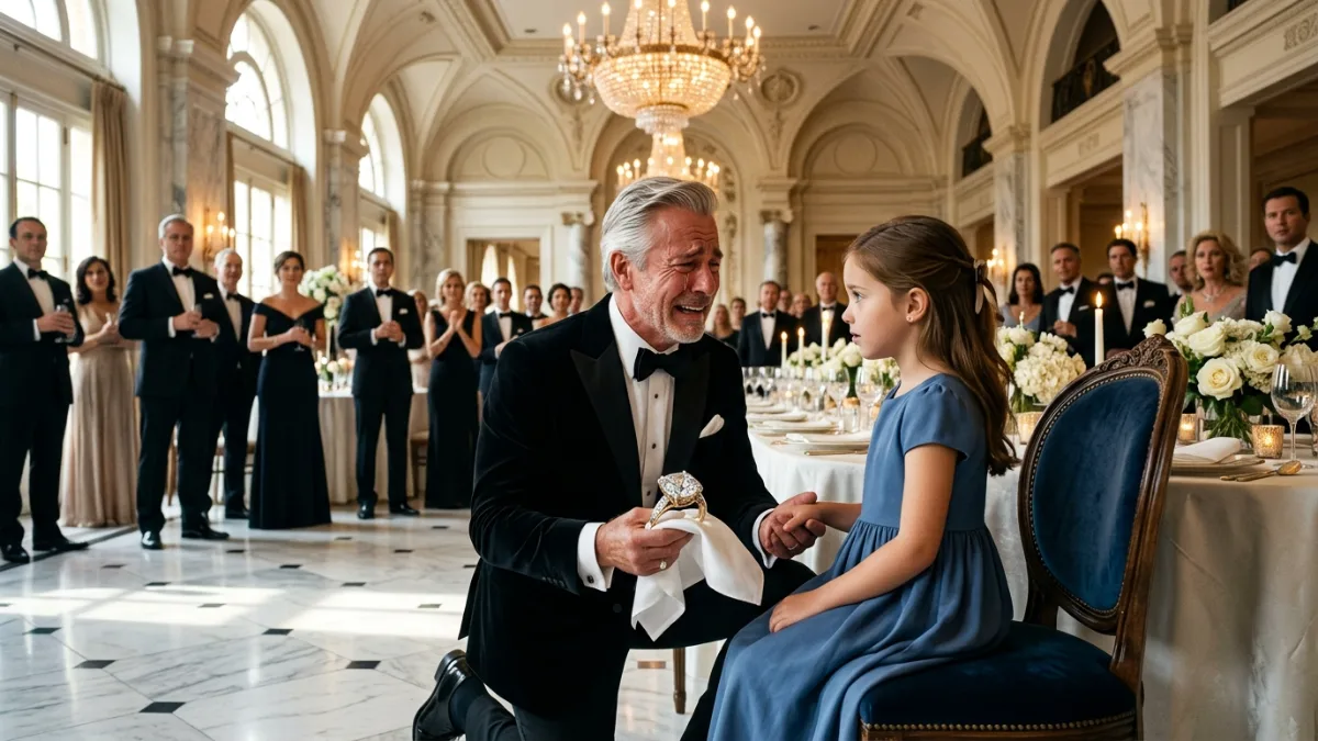The Unwrapping Of The Hidden Secret — The Diamond Ring Left At The Table | Fast2tricks