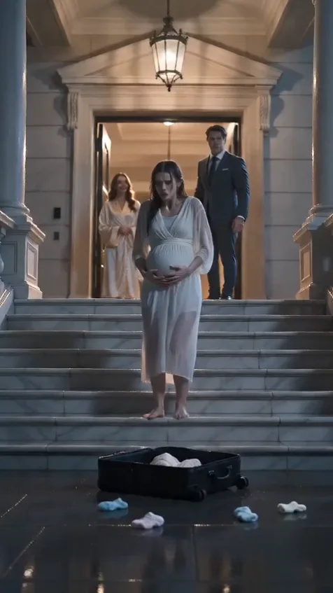 He Threw His Pregnant Wife Into the Rain for His Mistress—Fifteen Minutes Later, a Convoy of Black SUVs Arrived
