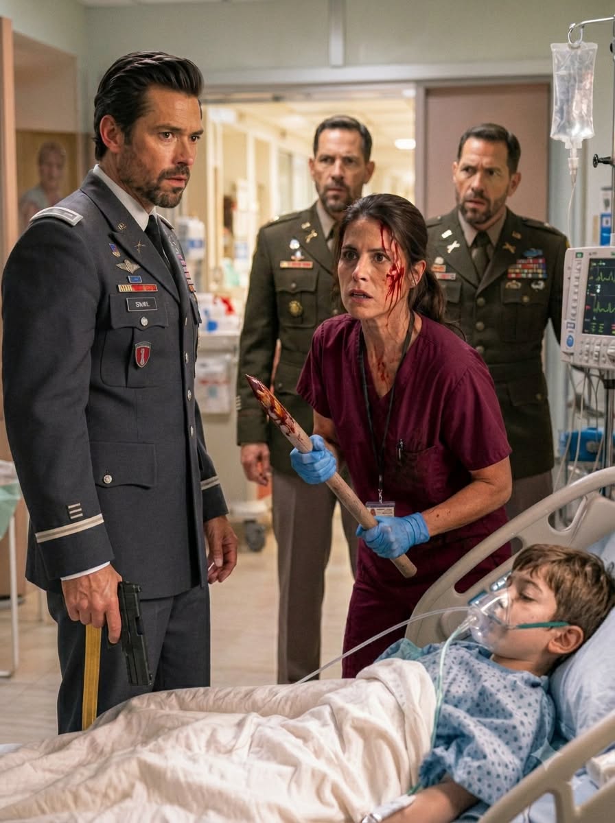 MY SON COLLAPSED WITHOUT WARNING, AND WHILE DOCTORS FOUGHT TO KEEP HIM ALIVE, SOMEONE ATTACKED HOSPITAL SECURITY—BUT THE PERSON WHO STOOD BETWEEN DANIEL AND DANGER WAS THE LAST PERSON I EXPECTED.