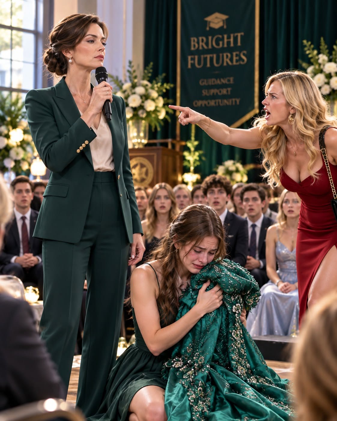 MY DAUGHTER SAVED FOR MONTHS FOR HER $1,800 EMERALD PROM DRESS—THEN HER OWN AUNT STOLE IT AND SOLD IT FOR A BEAUTY APPOINTMENT.