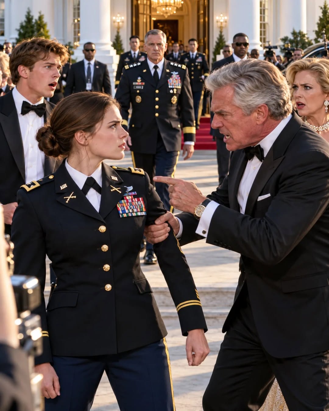 MY BILLIONAIRE FATHER DISOWNED ME 26 YEARS AGO BECAUSE I CHOSE THE U.S. ARMY OVER HIS BUSINESS EMPIRE. TODAY, AT AN EXCLUSIVE WHITE HOUSE EVENT, HE GRABBED MY UNIFORM, CALLED ME A “FAILURE,” AND ORDERED ME TO PRETEND I DIDN’T KNOW HIM