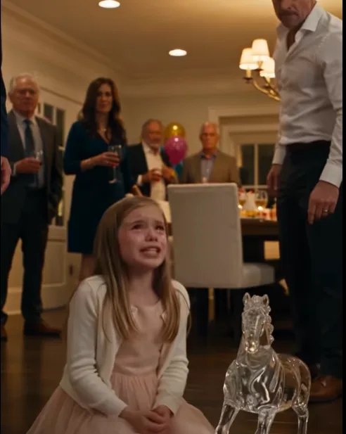 TWENTY FAMILY MEMBERS WATCHED A NINE-YEAR-OLD GIRL CRY AND CONFESS TO BREAKING A $3,000 CRYSTAL SCULPTURE SHE SWEARED SHE NEVER TOUCHED—UNTIL THE CAMERA CAUGHT VANESSA REACHING FOR IT. SO WHY HAD EVERYONE BEEN SO QUICK TO BELIEVE HER?