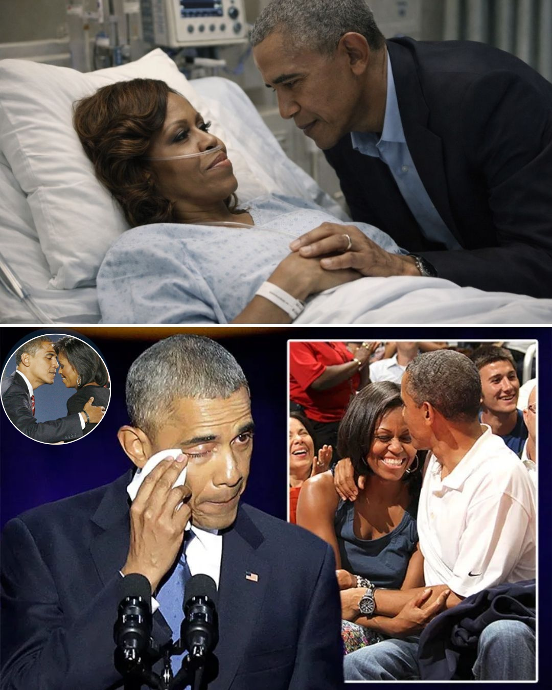 BARACK OBAMA ON MICHELLE’S RECOVERY: THE HARDEST PHASE IS OVER