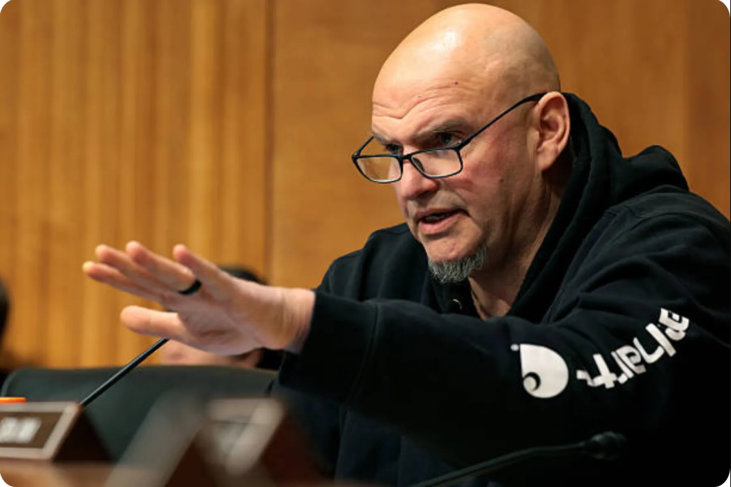 Sen. Fetterman RUSHED to Senate Drops BOMBSHELL on IRAN