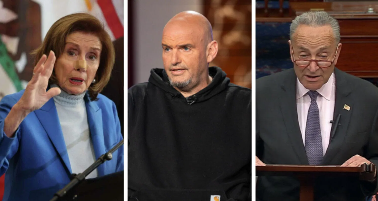 Pennsylvania Democratic Senator John Fetterman Destroys His Own Party and FLIPS SIDES - Fetterman Slams Dems 'Jim Crow...
