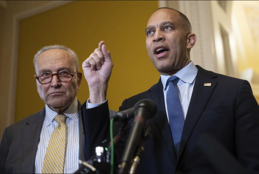 DEMOCRATIC PARTY IN TURMOIL: 80 HOUSE CANDIDATES REVOLT AGAINST LEADER HAKEEM JEFFRIES