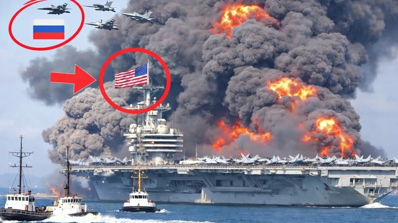 5 minutes ago! 20 US nuclear submarines that crossed the border were destroyed by Russia