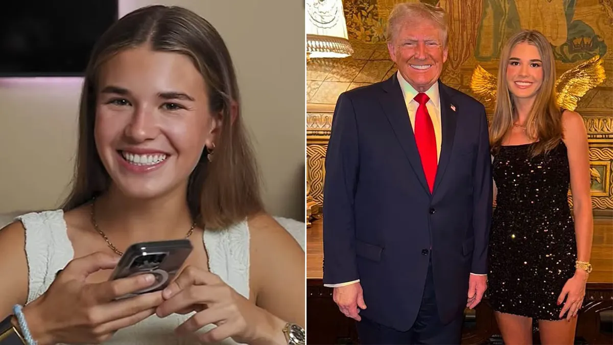 Kai Trump opens up about her romantic interests in a revealing new social media post.