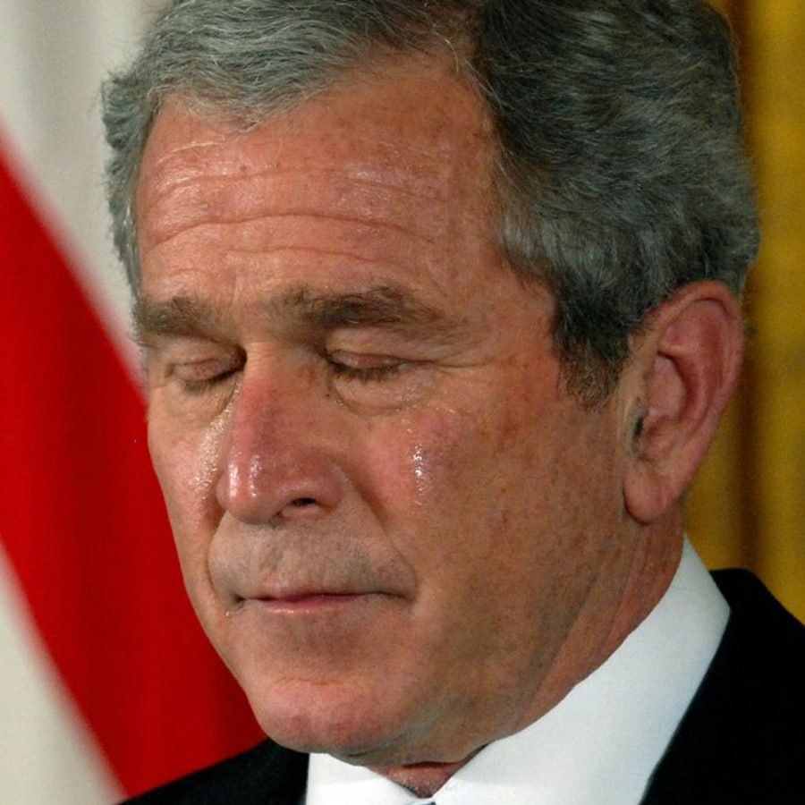 Former President George W. Bush recent...T