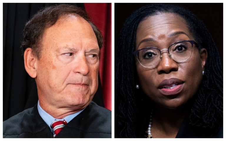 Justice Alito Just Shredded Joe Biden's DEI Justice, Brown Jackson
