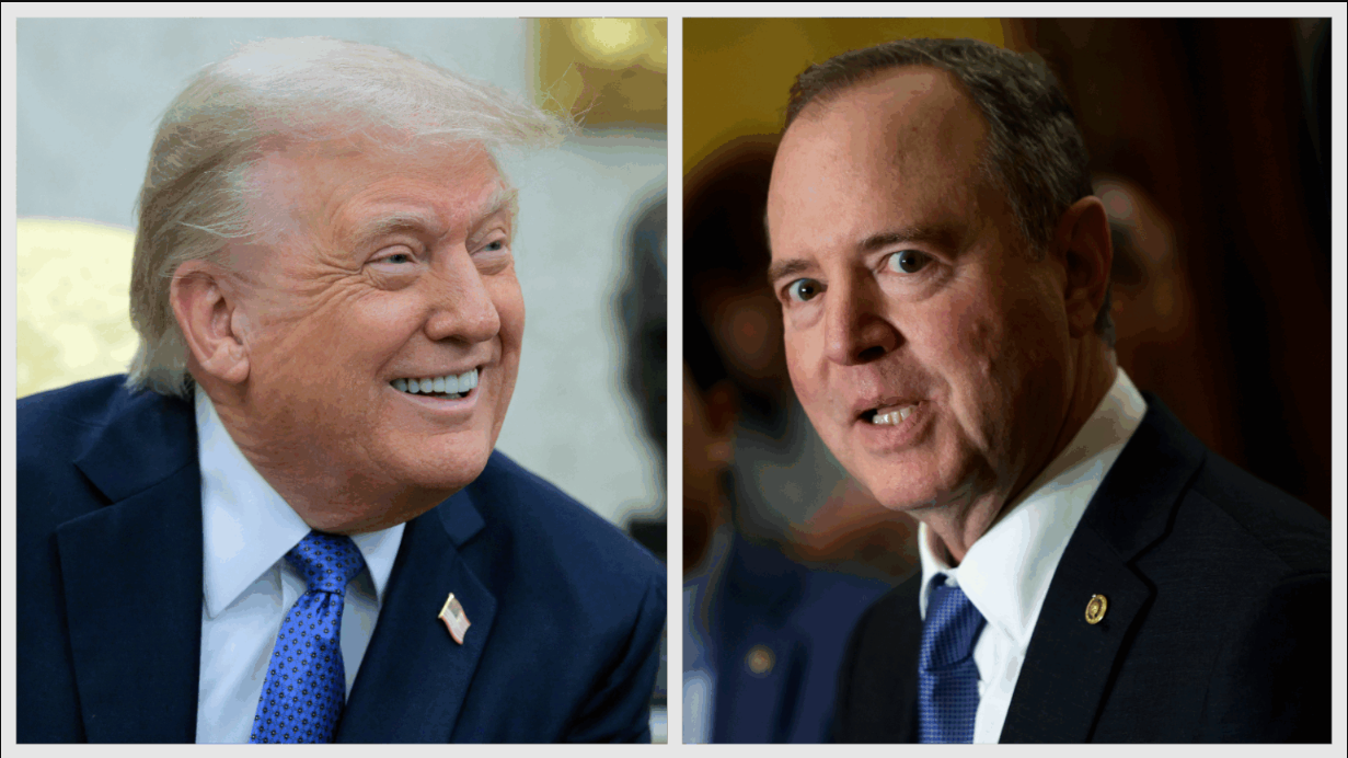 Trump Accuses Schiff Of Lying About Maryland Home To Commit Mortgage Fraud