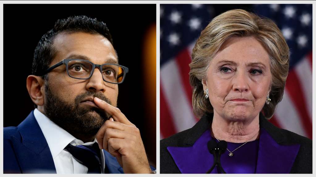 Patel Says FBI’s Comey ‘Concealed’ Probe Into Hillary Clinton