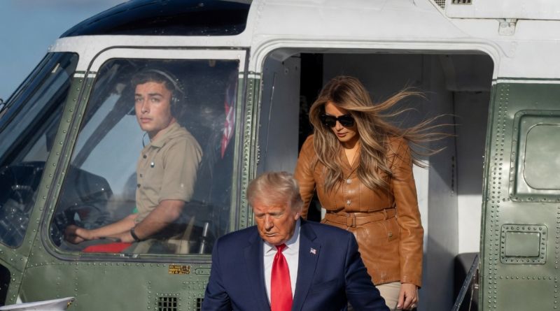 Marine One Forced to Make Emergency Landing with Trump, Melania