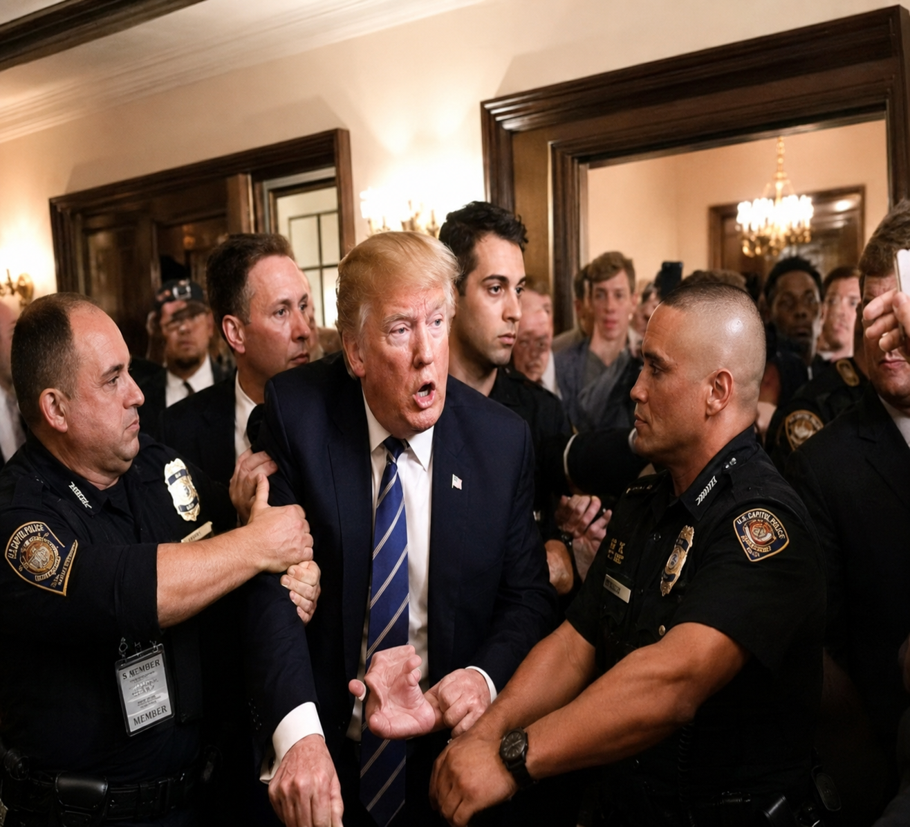 Trump’s Silent Moment in Washington: A Pause That Spoke Volumes