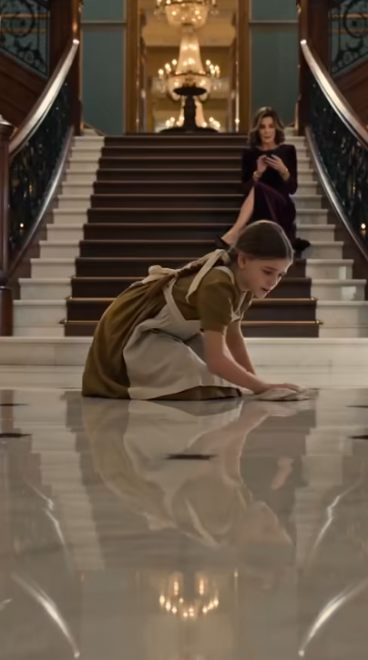 He Came Home After 15 Years… And Found His Daughter Scrubbing Floors in Her Own Mansion