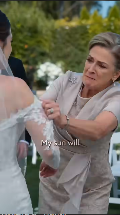 “His mother ripped the bride’s dress… then the hidden scar exposed everything.”