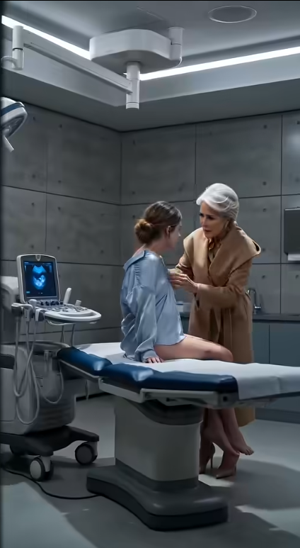At the elite medical center, I was helping my nine-month pregnant daughter change into a hospital gown for what was supposed to be her final ultrasound.