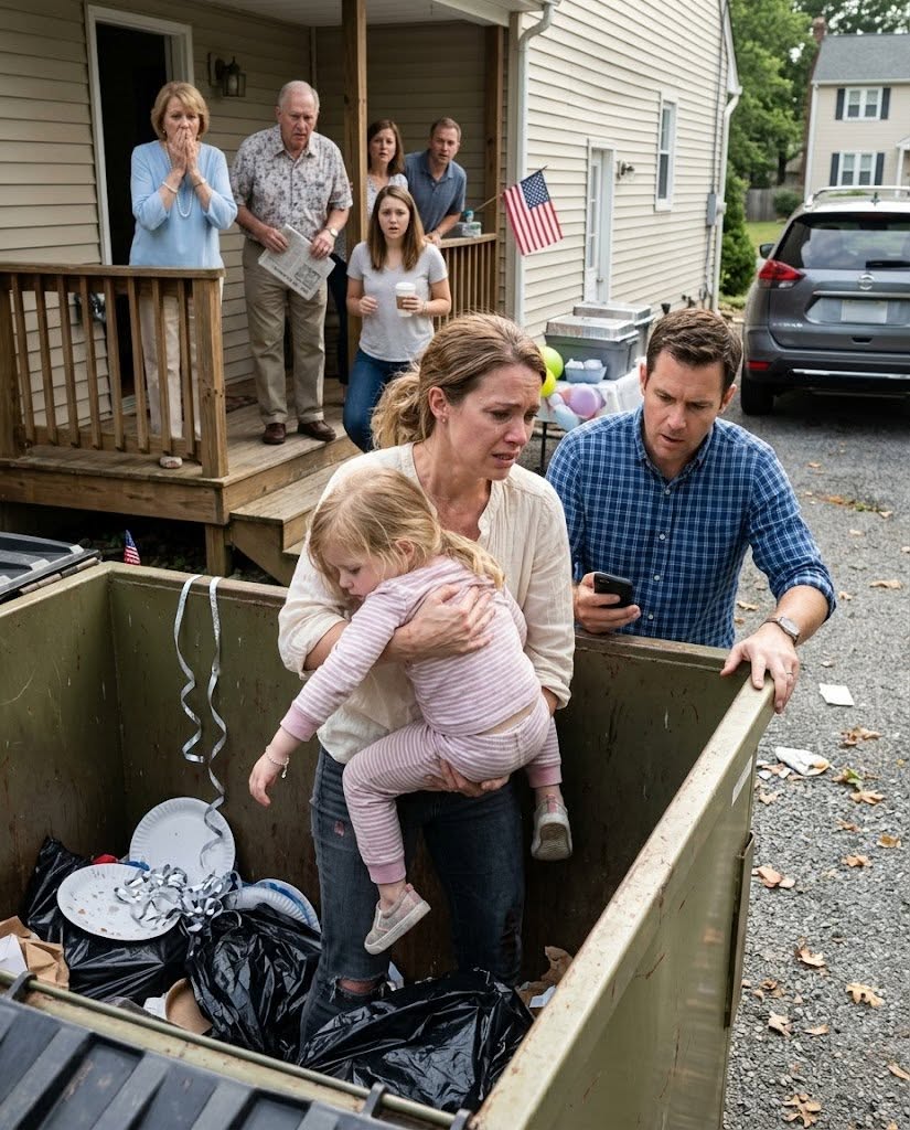 "Right before my engagement party, my parents and sister THREW MY 4-YEAR-OLD DAUGHTER INTO A TRASH CAN to make room for their “PERFECT” NIECE’S BIRTHDAY CELEBRATION. I