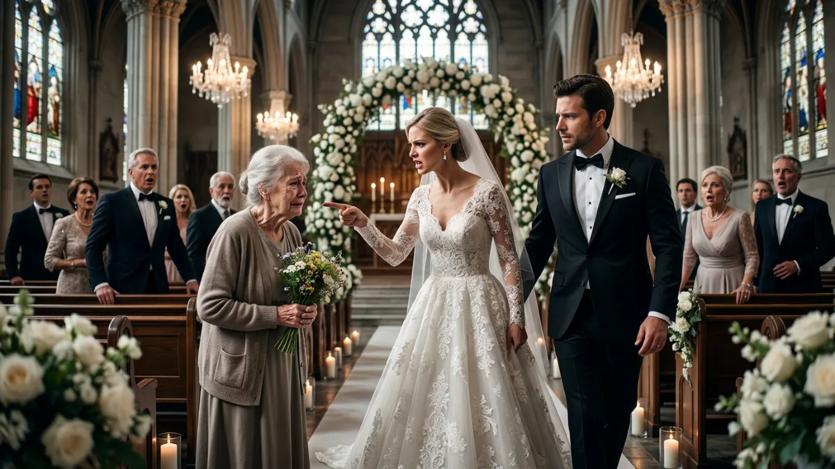 The Bride Humiliated an Elderly Woman at the Altar—Then the Groom Ended the Wedding - factory