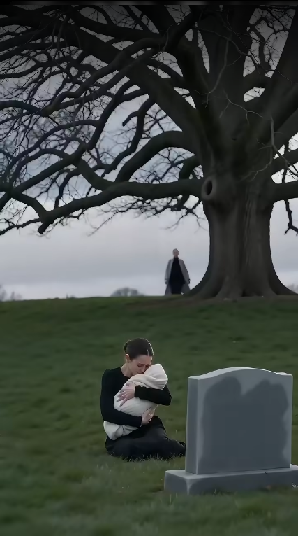 A grieving mother fiercely confronts a stranger weeping at her son's grave. Her anger instantly turns to breathless shock upon seeing the newborn infant. The trembling woman then whispers an impossible secret about the dead man.