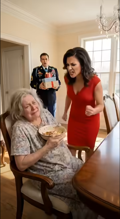 On Christmas, I came home early from the Pentagon and found my wife forcing my frail mother to eat poisoned food—but when she exposed the secret of my birth to destroy us, she had no idea my military security cameras were recording everything.