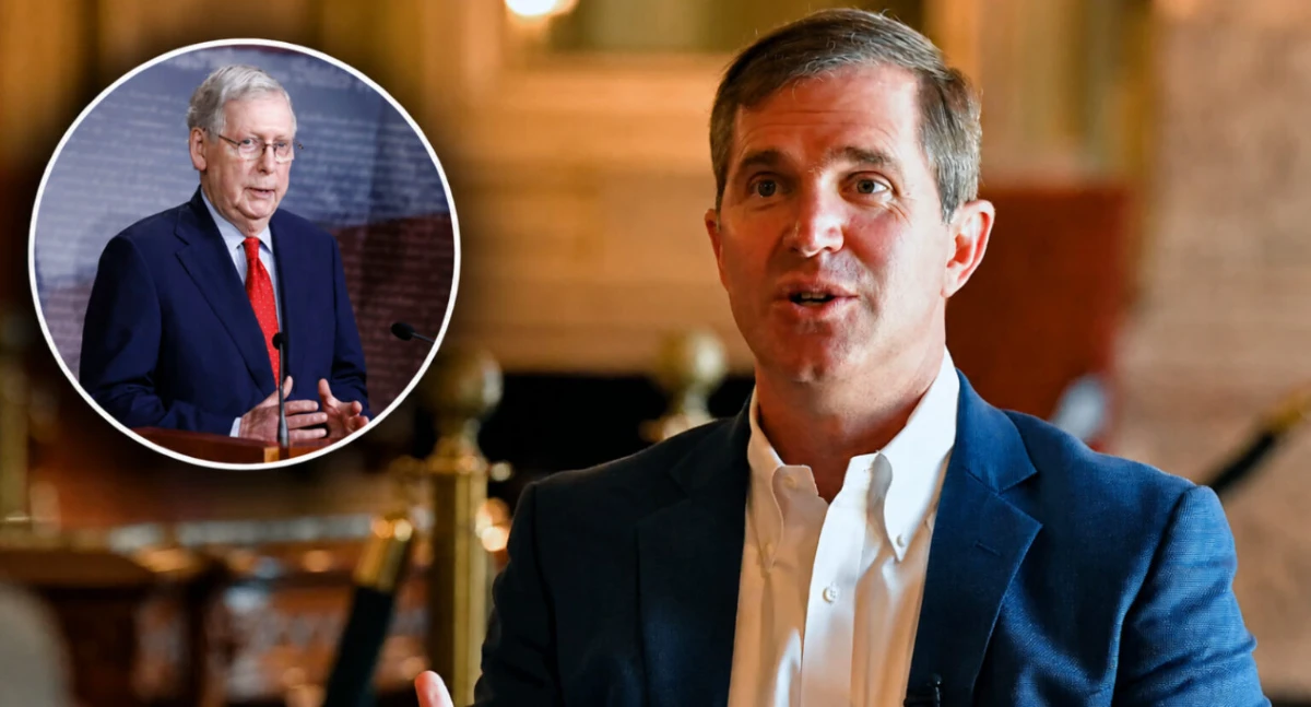 Democratic KY Gov. Beshear Demands McConnell Speak Up Or Resign