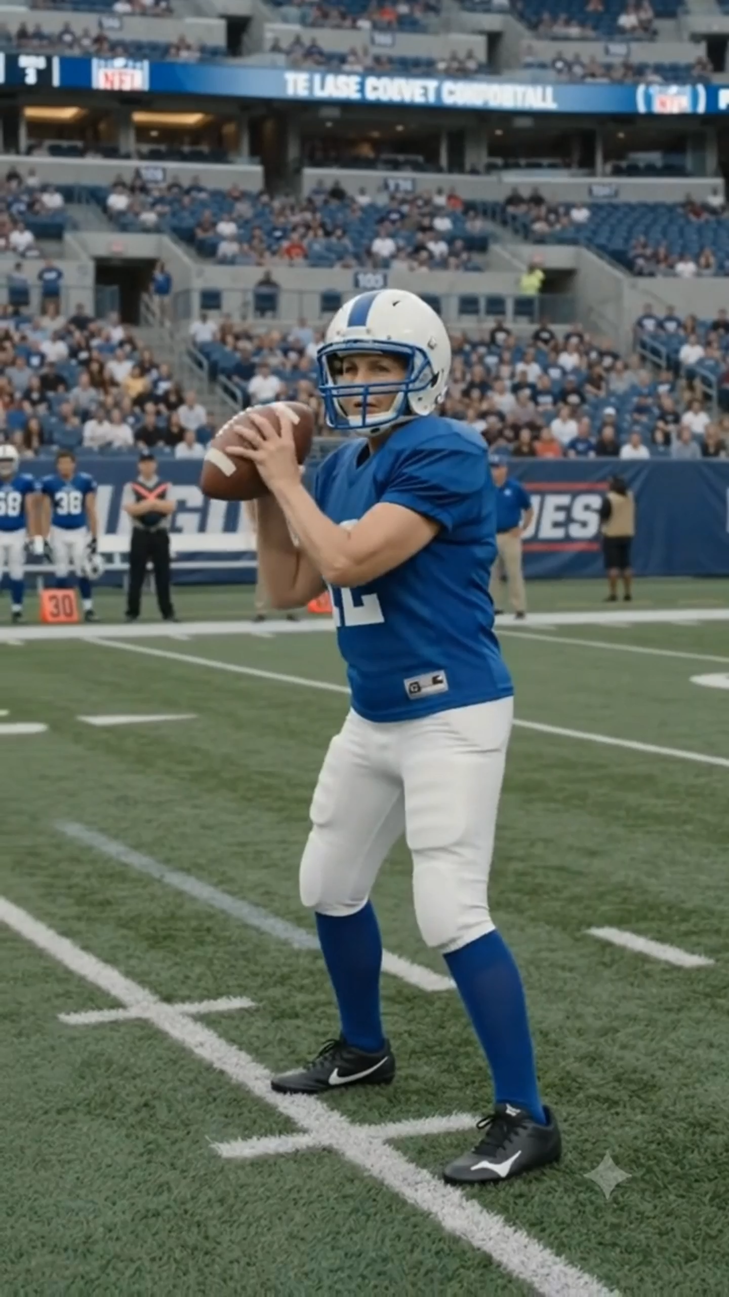 Full / The 82-Year-Old Grandma Everyone Mocked... Until She Stepped Onto America's Biggest Football Field