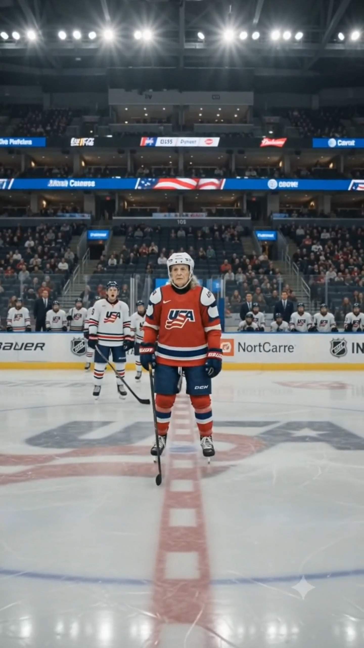 Full : The Entire Hockey Arena Laughed at the 82-Year-Old Grandma... Until She Skated Onto the Ice