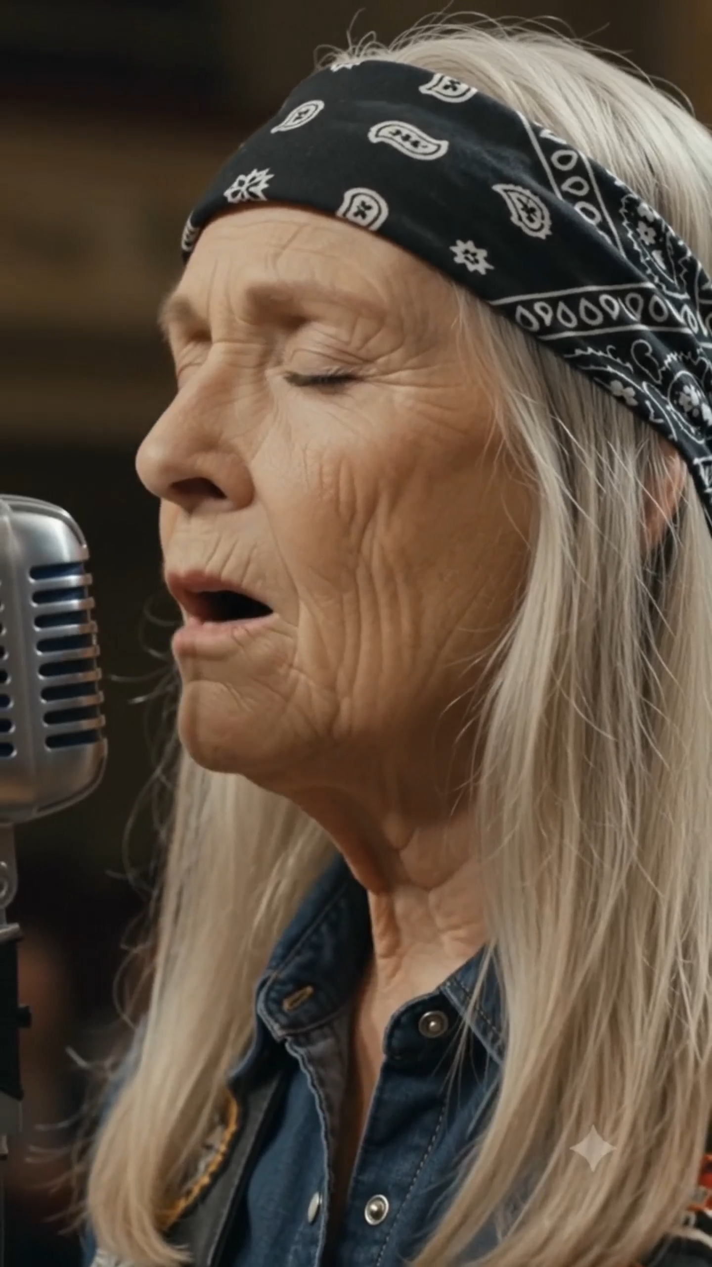 Full : A song sung by an old woman, which was met with ridicule, silenced the entire theater.