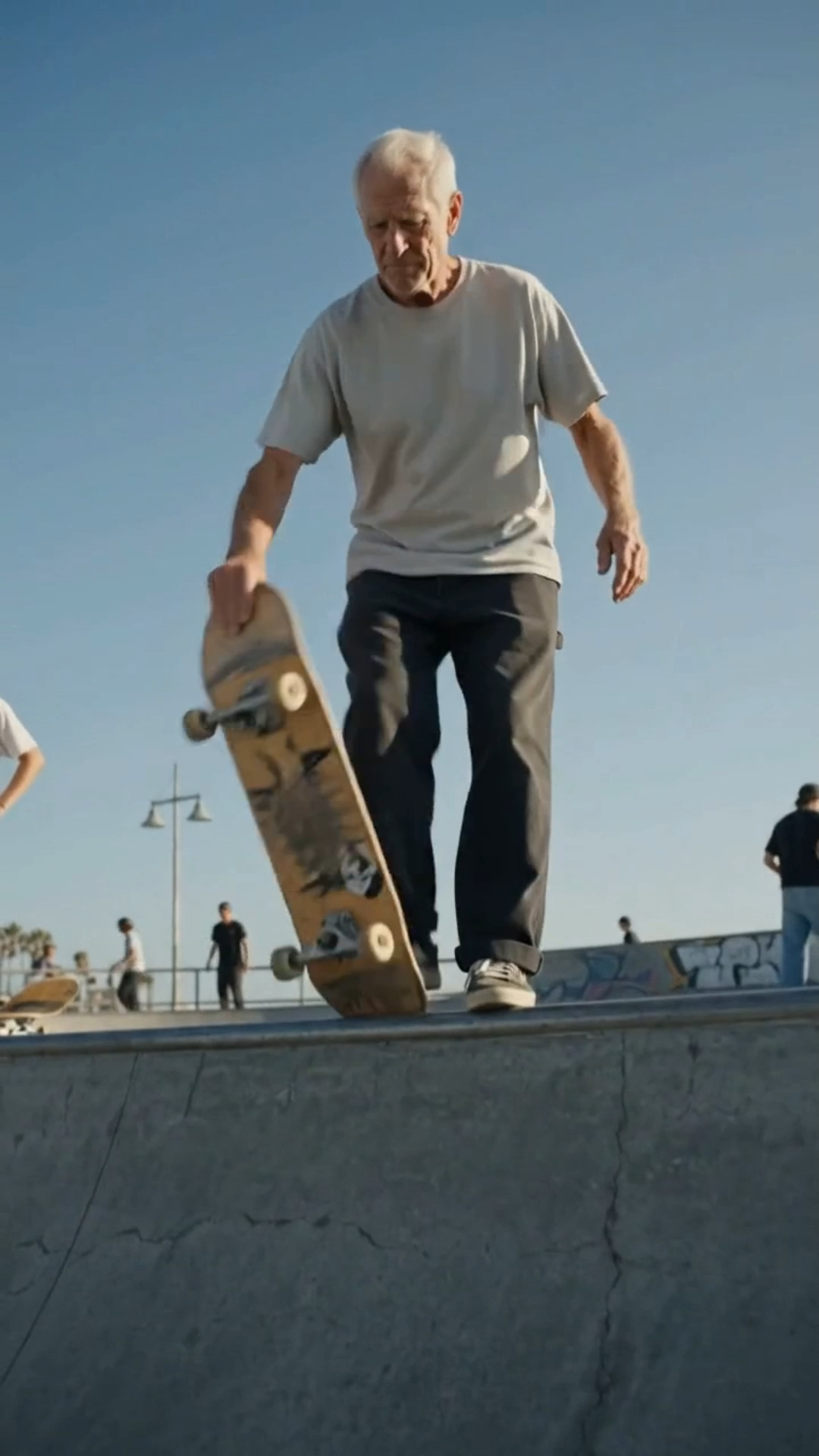 FULL: THEY LAUGHED AT THE 75-YEAR-OLD AT THE SKATEPARK... UNTIL HE DID THIS!