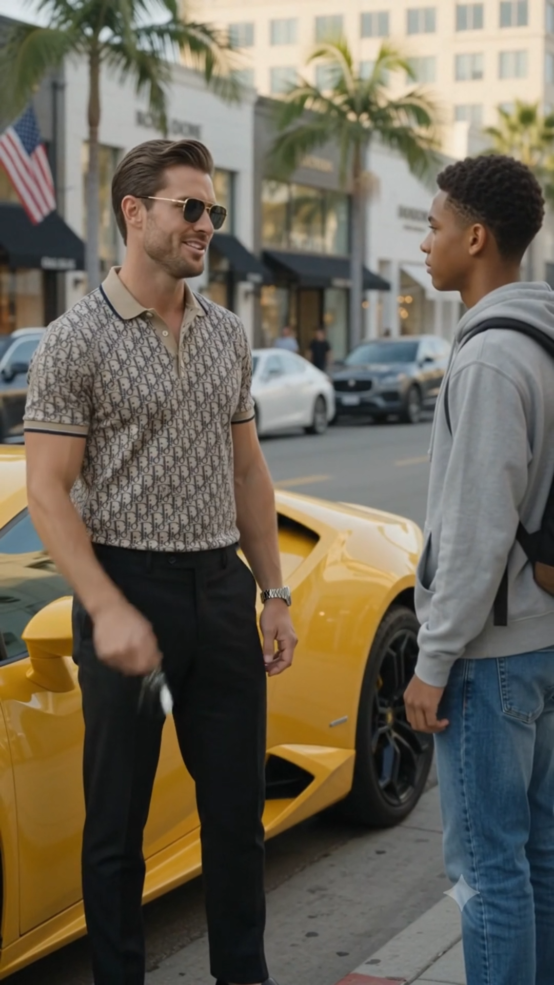 FULL STORY : A Teenager With a Backpack Silenced a Lamborghini Owner