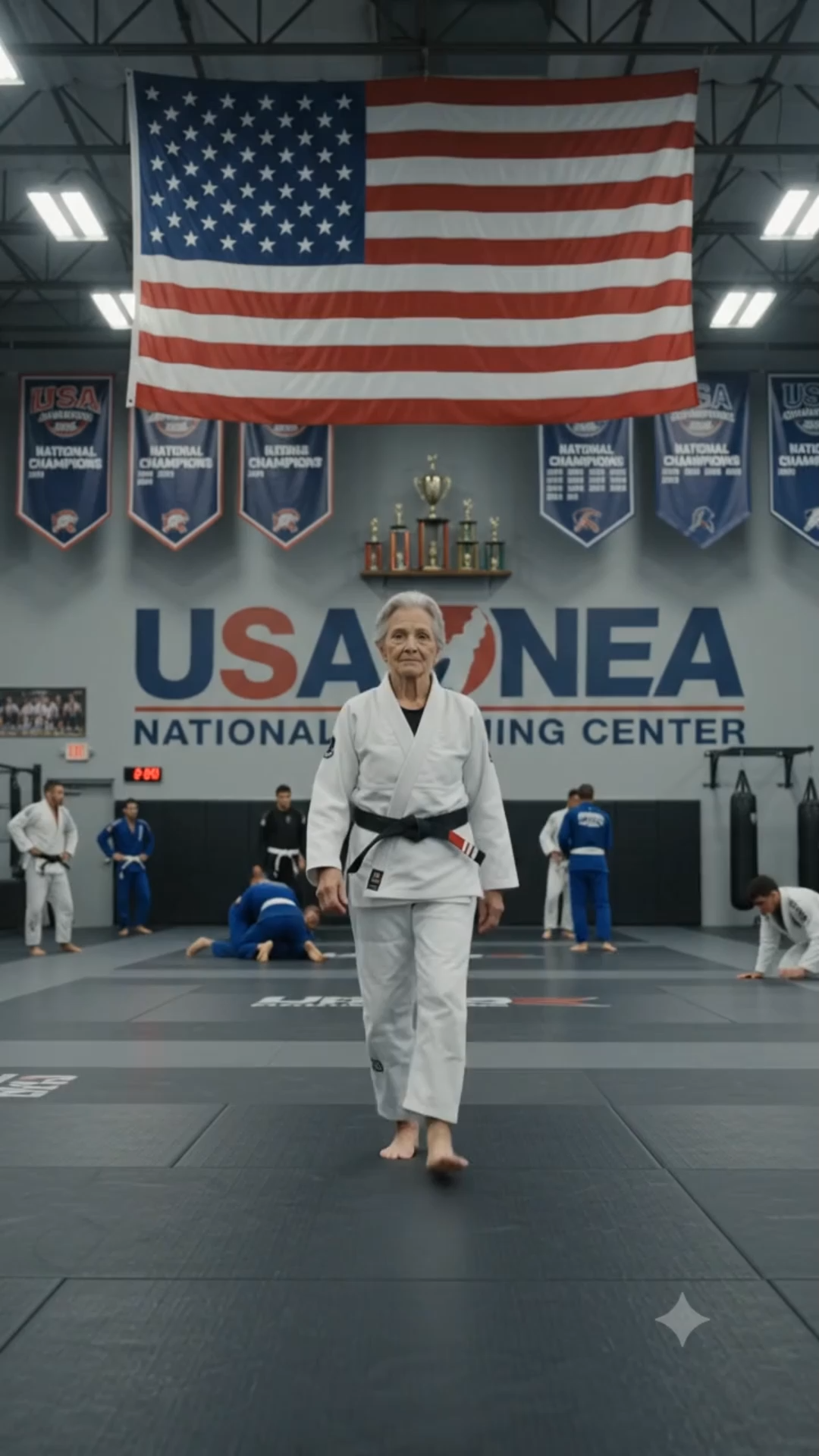 Full: They mocked an older fighter at the U.S. Team Training Center... but only for a moment.