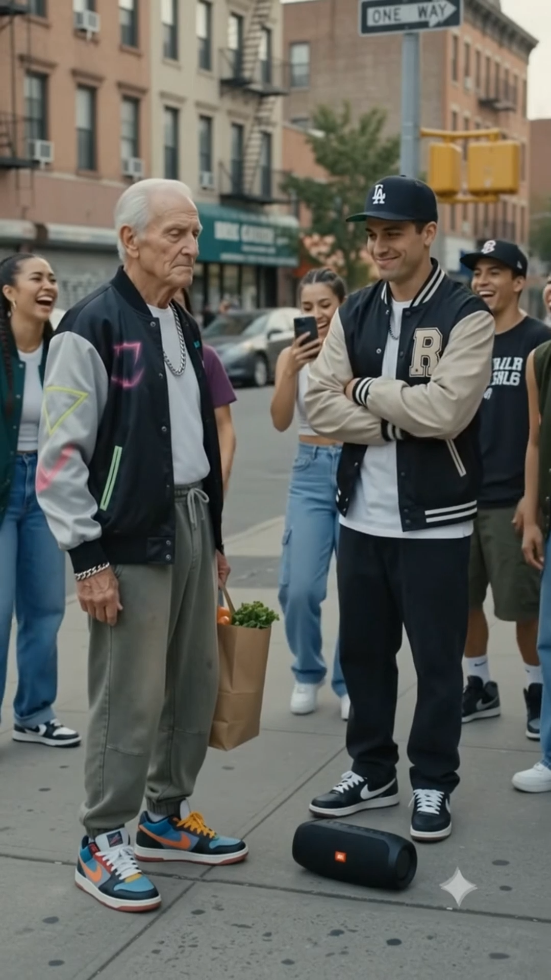 Full: D. THE OLD MAN WHO MADE BROOKLYN STOP LAUGHING