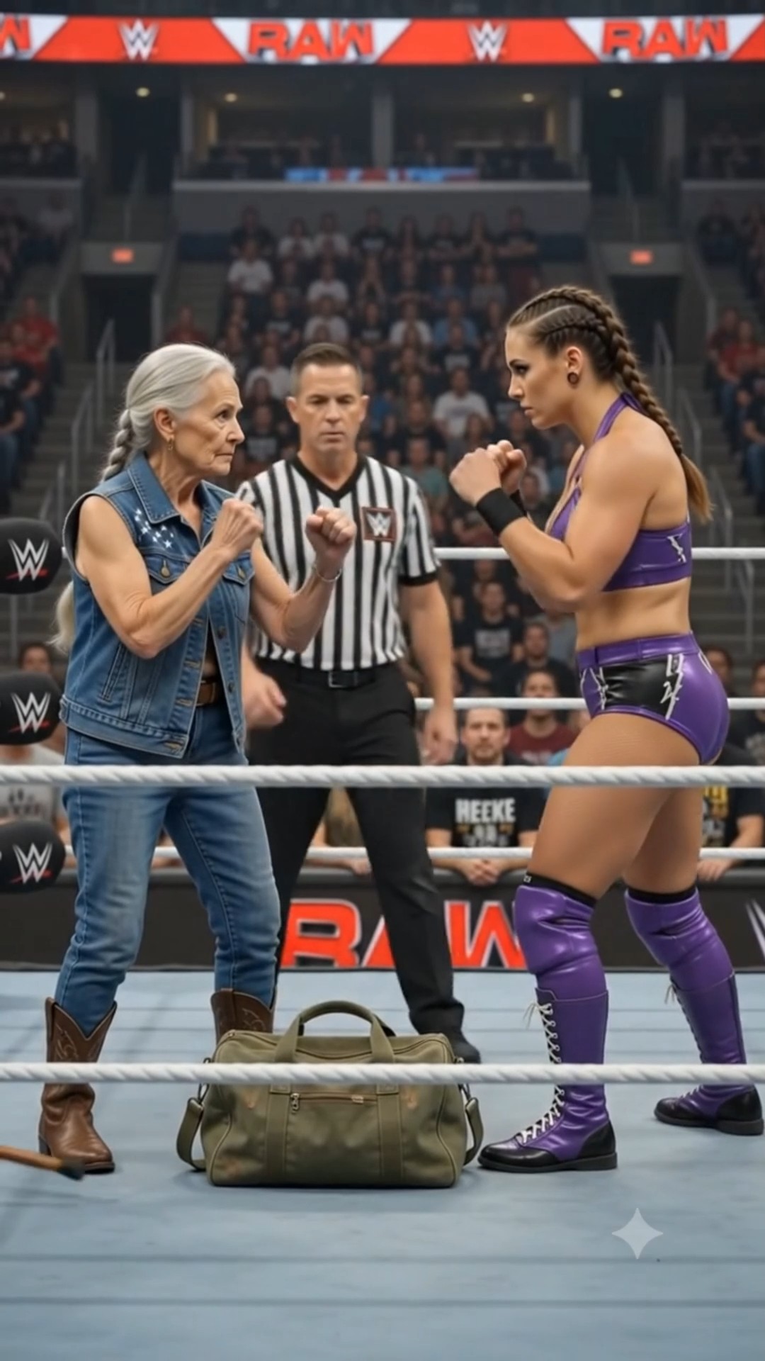 FULL: They Laughed When an Elderly Woman Entered WWE RAW With a Cane... Then the Bell Almost Rang