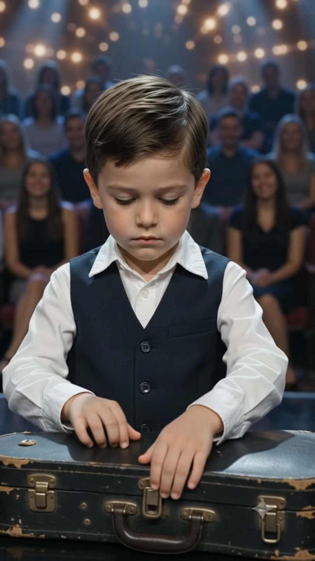 Full: D. A young boy stepped onto the stage with his violin...then he said this!