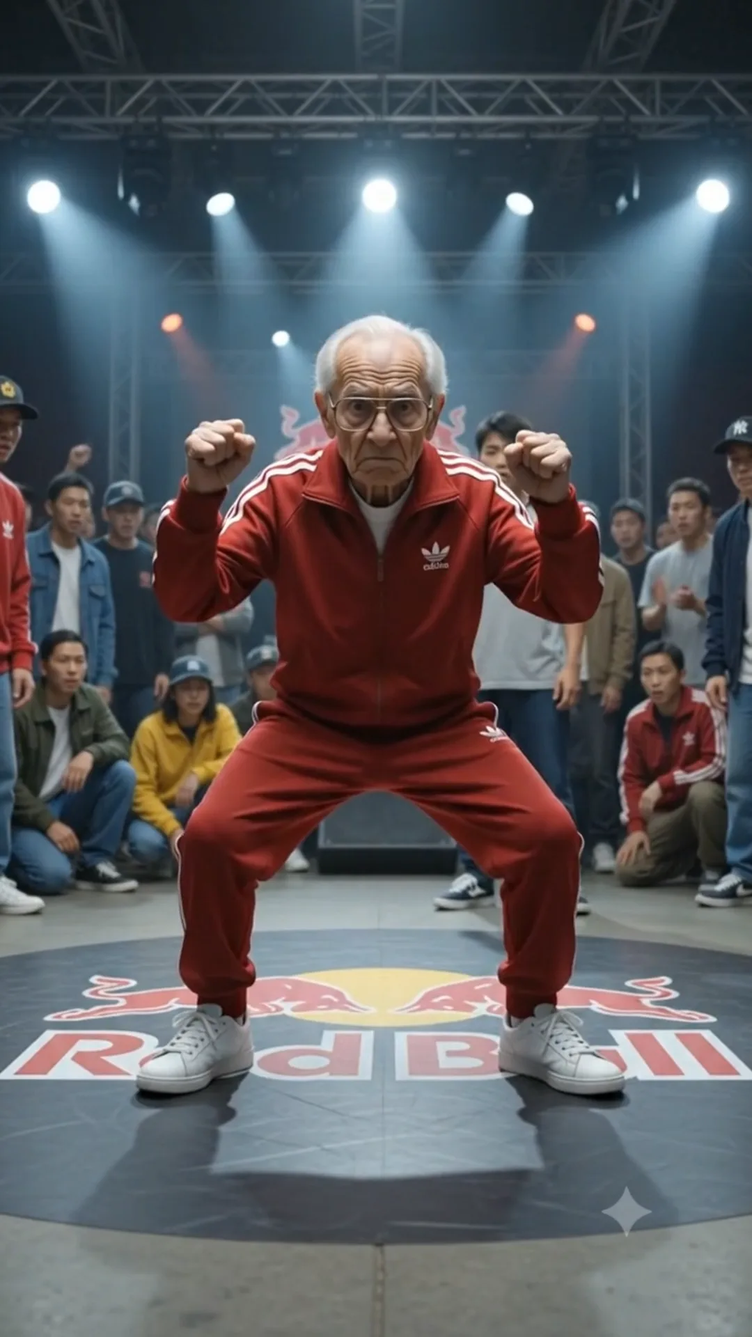 Full: D. THE OLD MAN WHO WALKED INTO THE RED BULL CYPHER