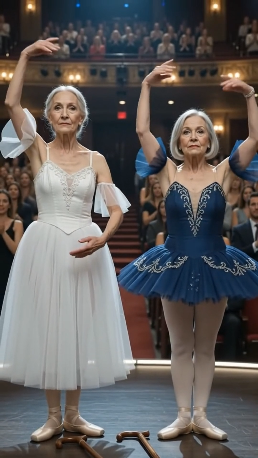 Full: D. THEY SAID THEY WERE TOO OLD FOR BALLET