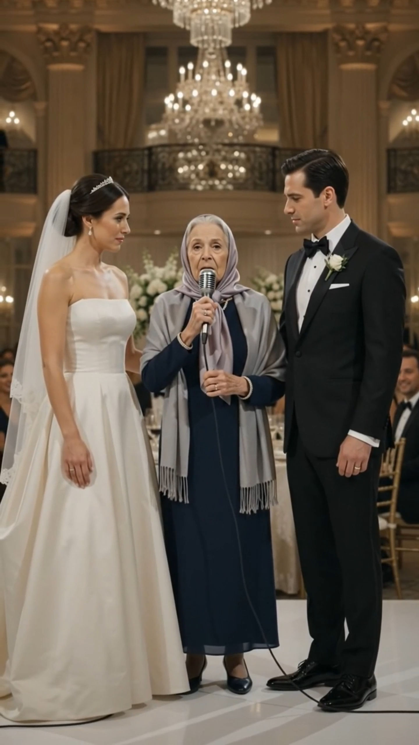 Part 2 : THE OLD WOMAN WHO WALKED ONTO THE WEDDING STAGE