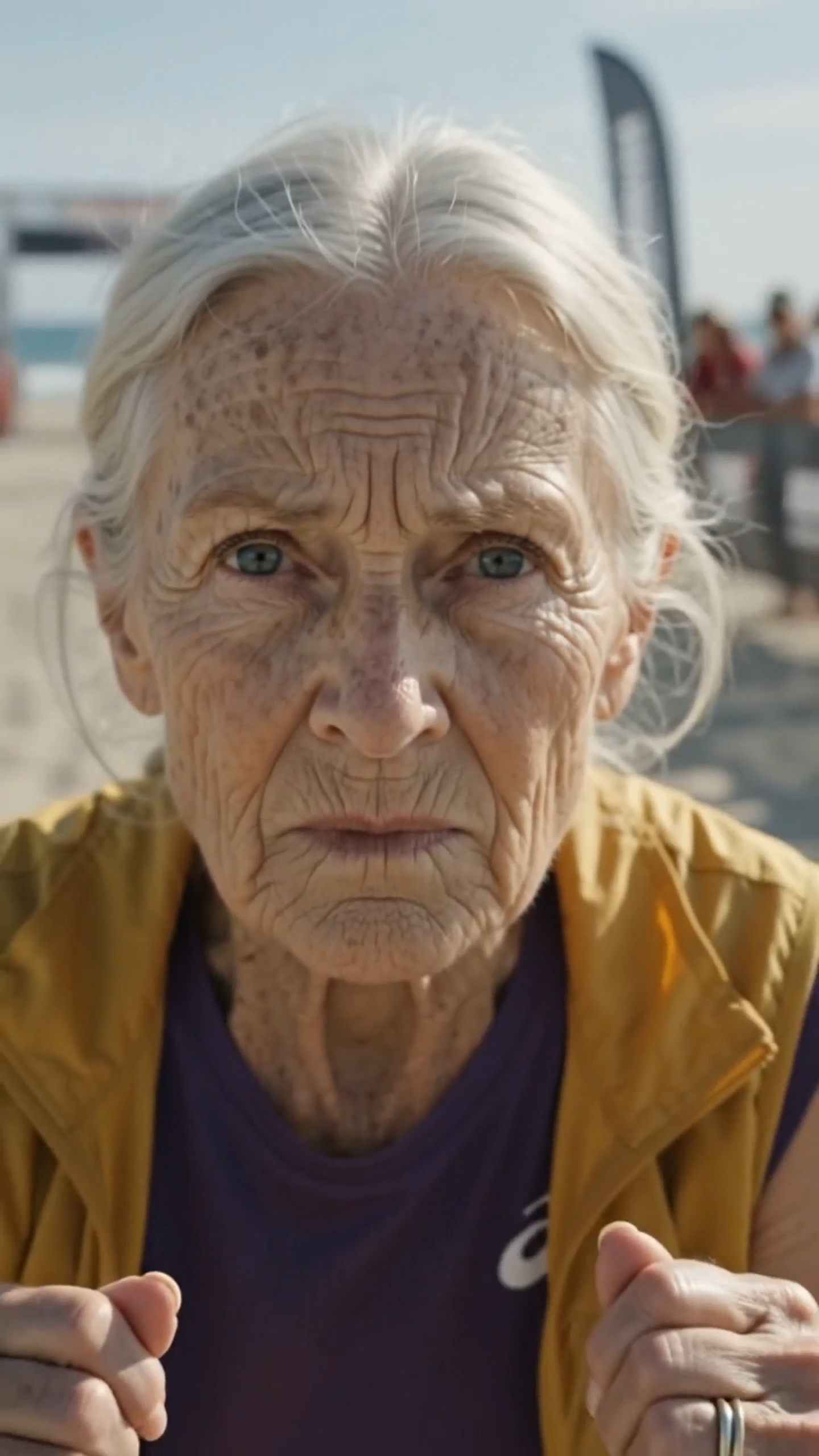 Part 2 : THE 82-YEAR-OLD GRANDMA WHO ENTERED AMERICA'S TOUGHEST BEACH OBSTACLE RACE