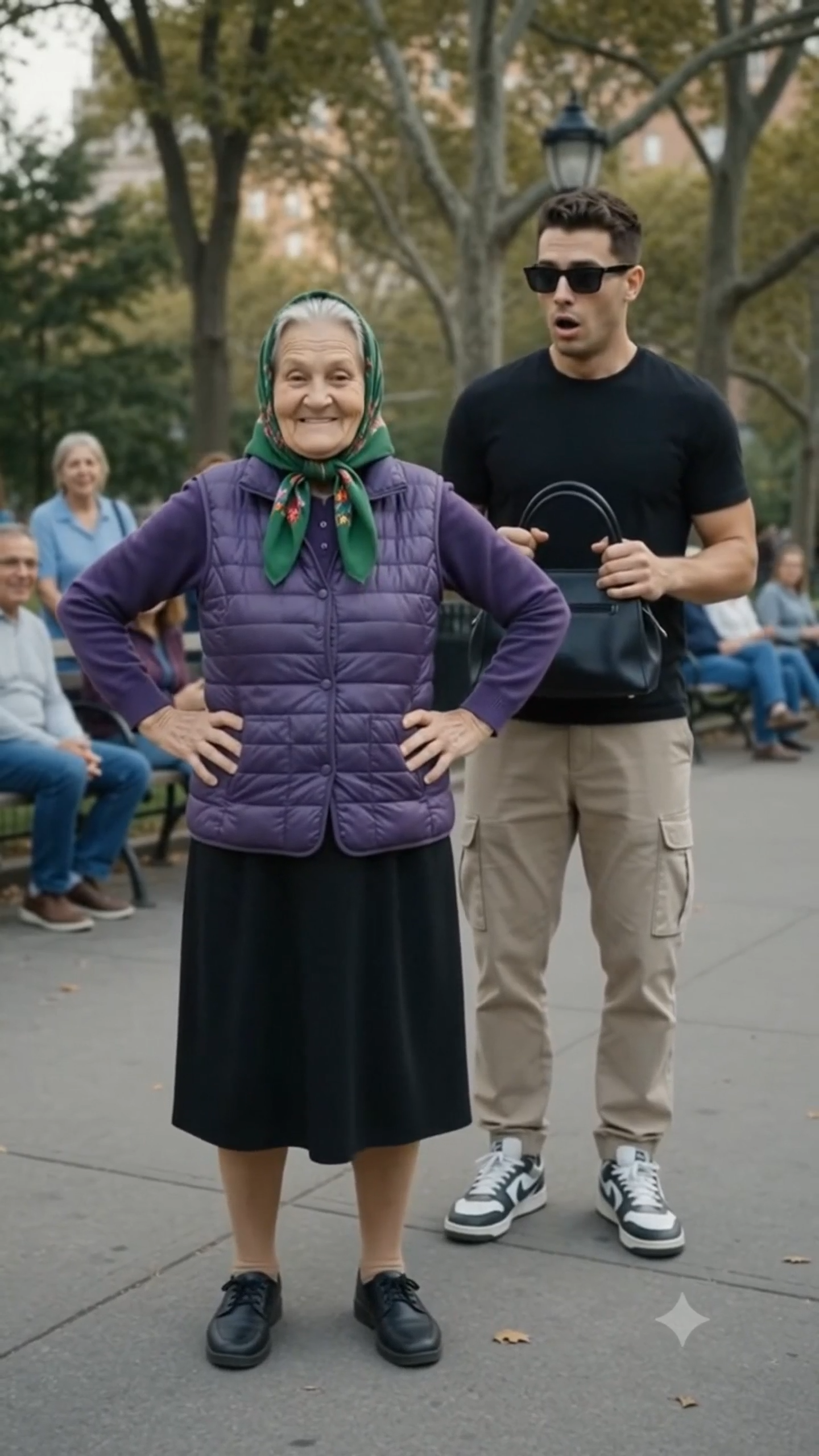 Full : THE 80-YEAR-OLD GRANDMA WHO SHOCKED EVERYONE IN THE PARK