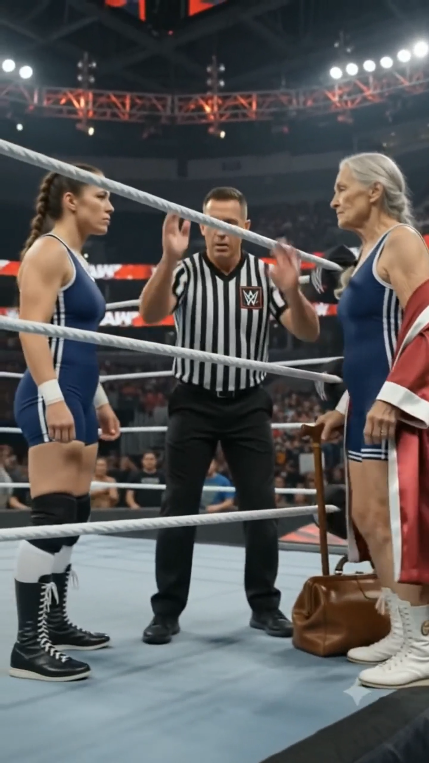 Full : Everyone laughed at the 85-year-old woman.