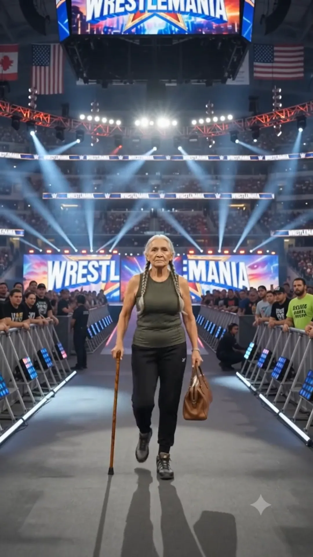 FULL: VH-They Mocked the 85-Year-Old Grandma at WrestleMania... Then She Shocked the Entire Stadium