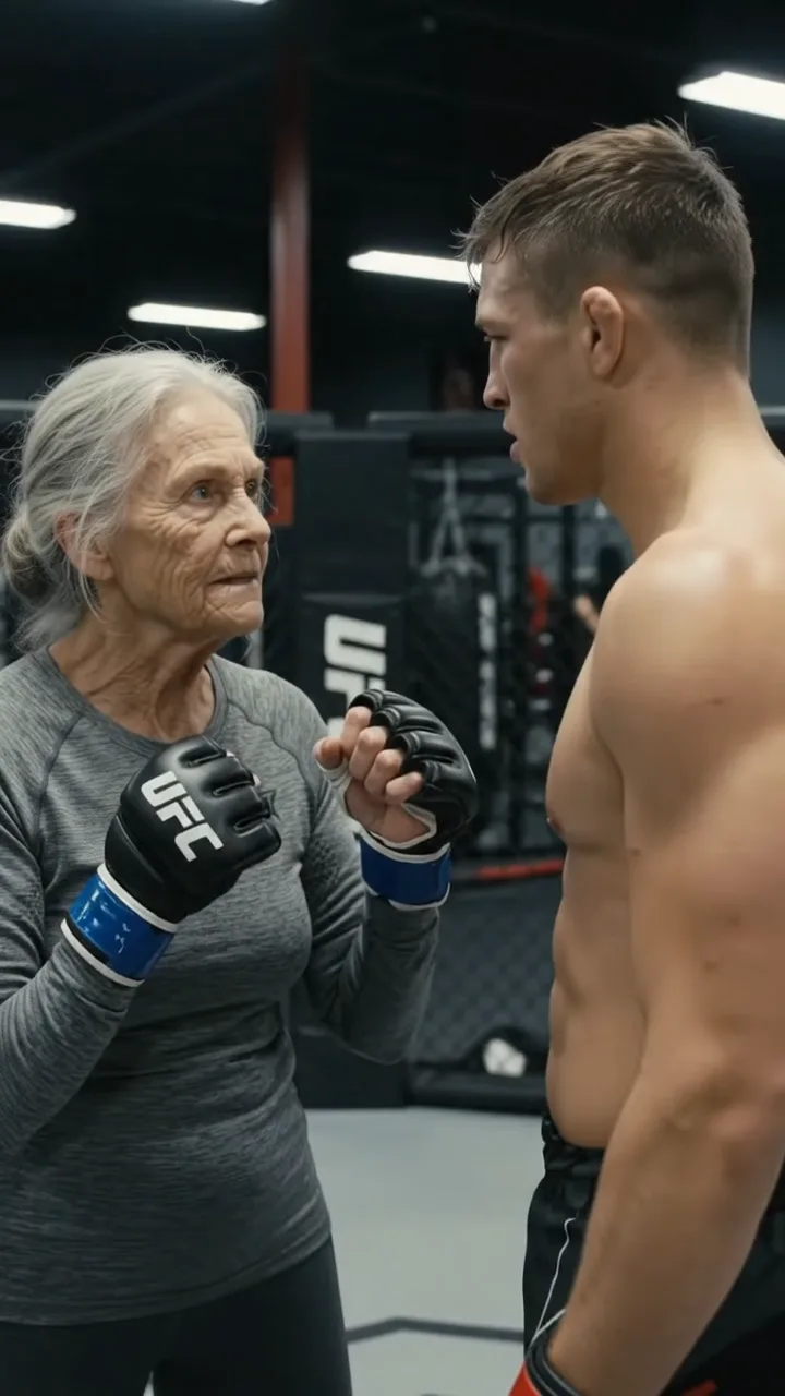 Full: D. SHE WALKED INTO THE MMA CAGE—AND THE GYM WENT SILENT