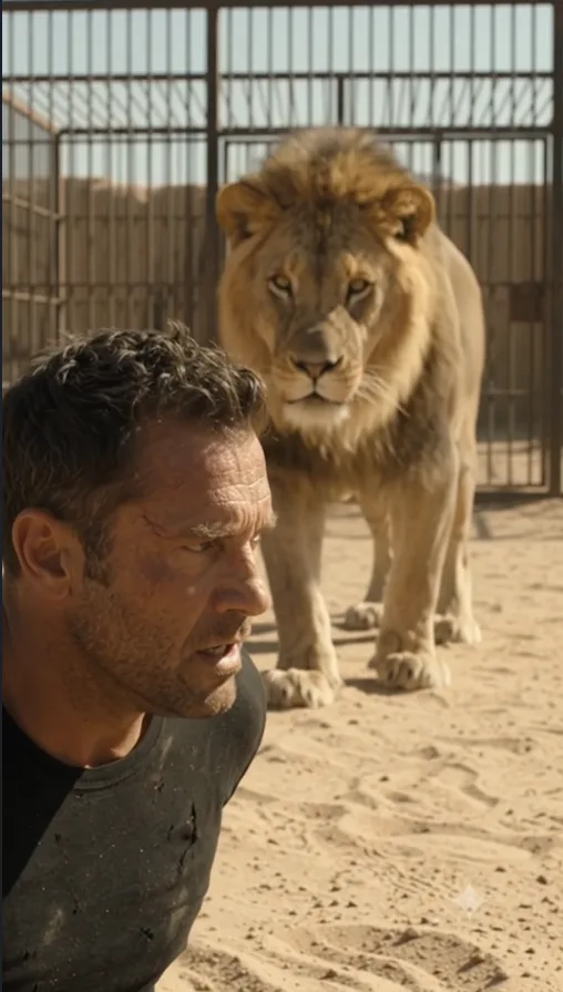 Full: NH-The Millionaire Suspended Him Above a Lion Enclosure and Set the Rope on Fire Himself. But When the Rope Snapped, Something Happened Below That Made Even the Old Man in the Helicopter Turn Pale… - Happy paws