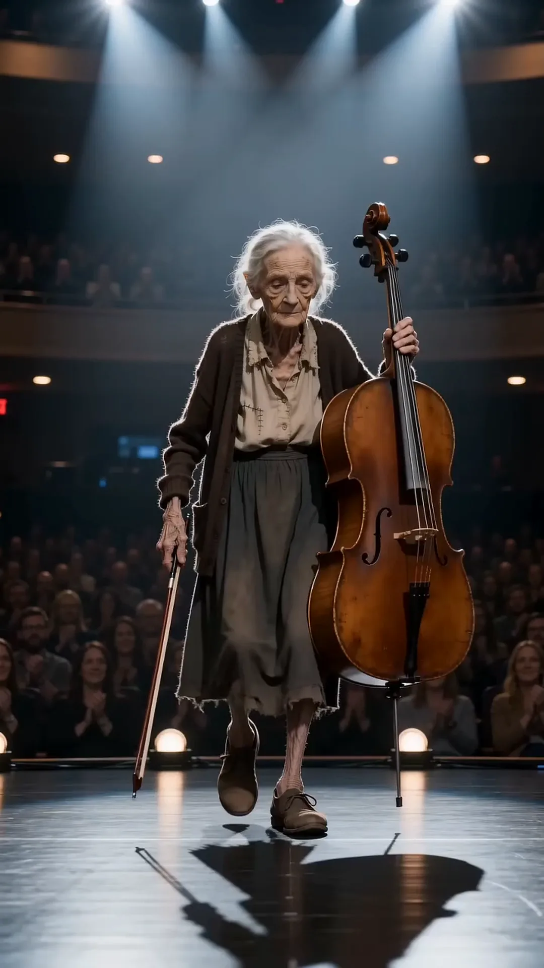 Full: DT. They Laughed When the Frail Old Woman Picked Up Her Cello — Then She Played One Note