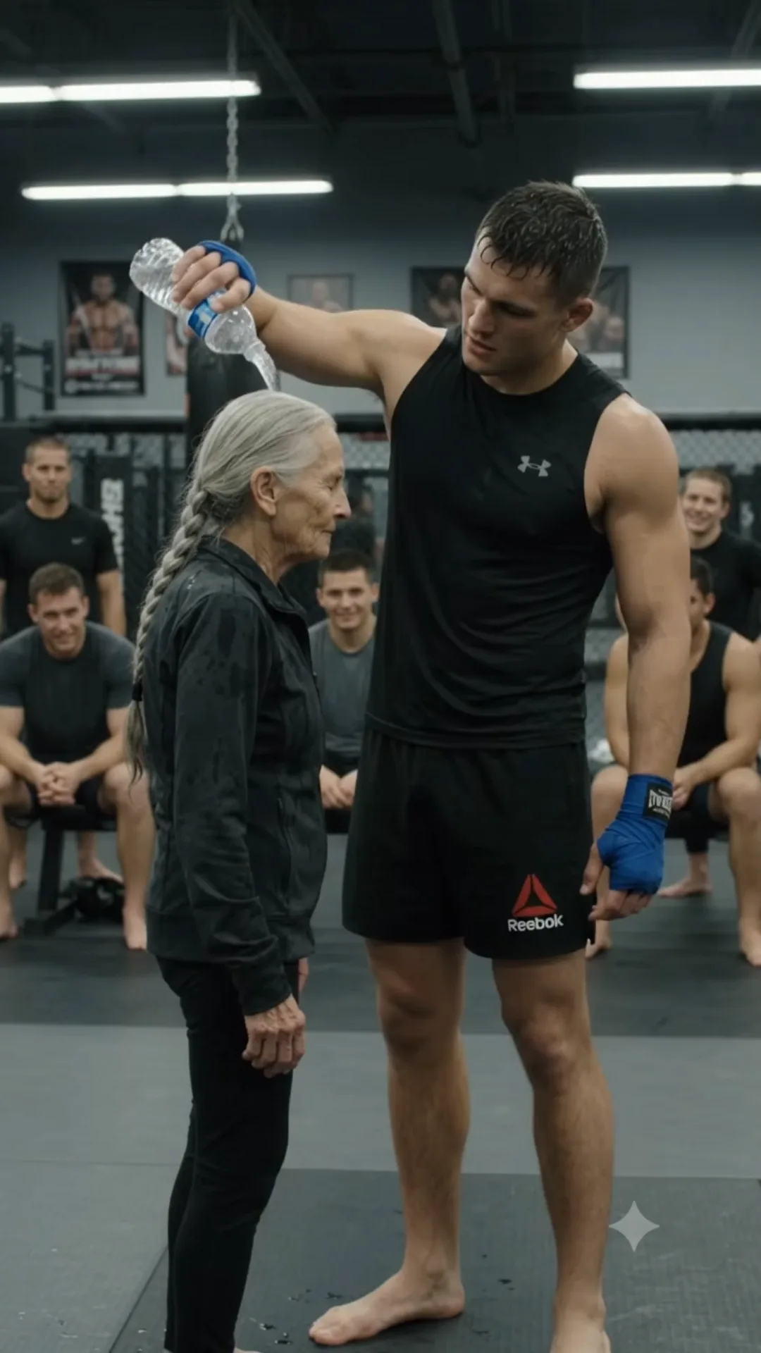 FULL: VH-THEY MOCKED THE OLD WOMAN — THEN SHE TOLD THE CHAMPION TO STEP ONTO THE MAT
