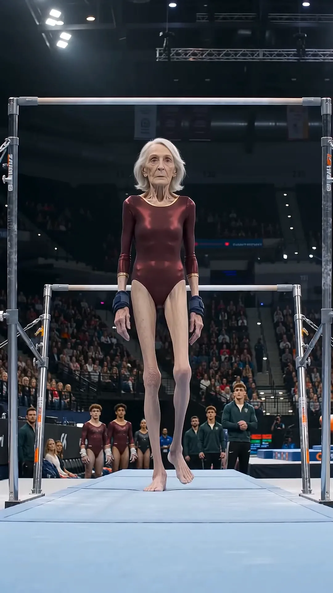 Full: DT. They Laughed When They Saw Her Age—Then the 82-Year-Old Grabbed the Bars
