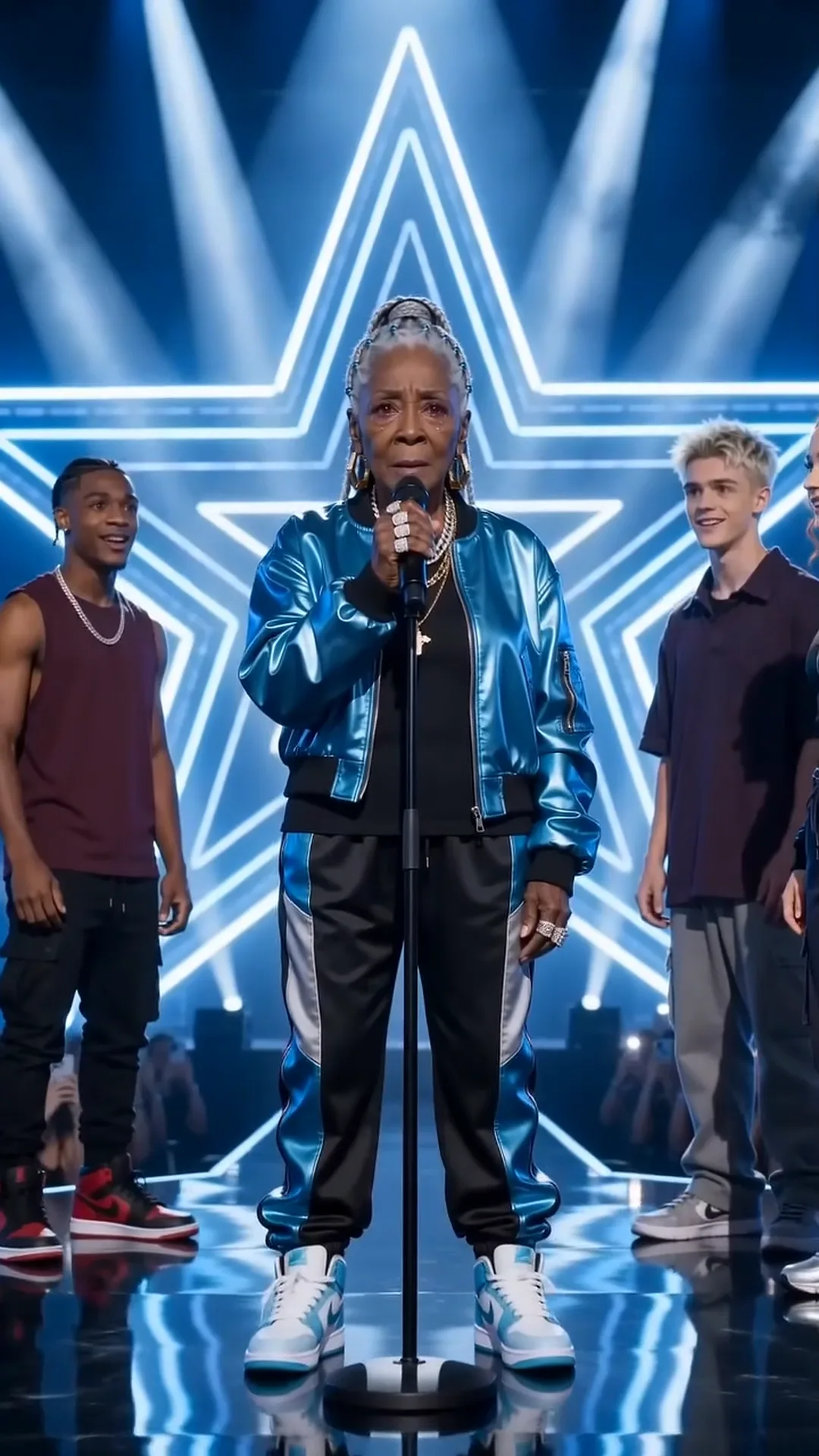 Full: D. THEY ASKED IF GRANDMA COULD PERFORM — HER ANSWER SILENCED THE ARENA