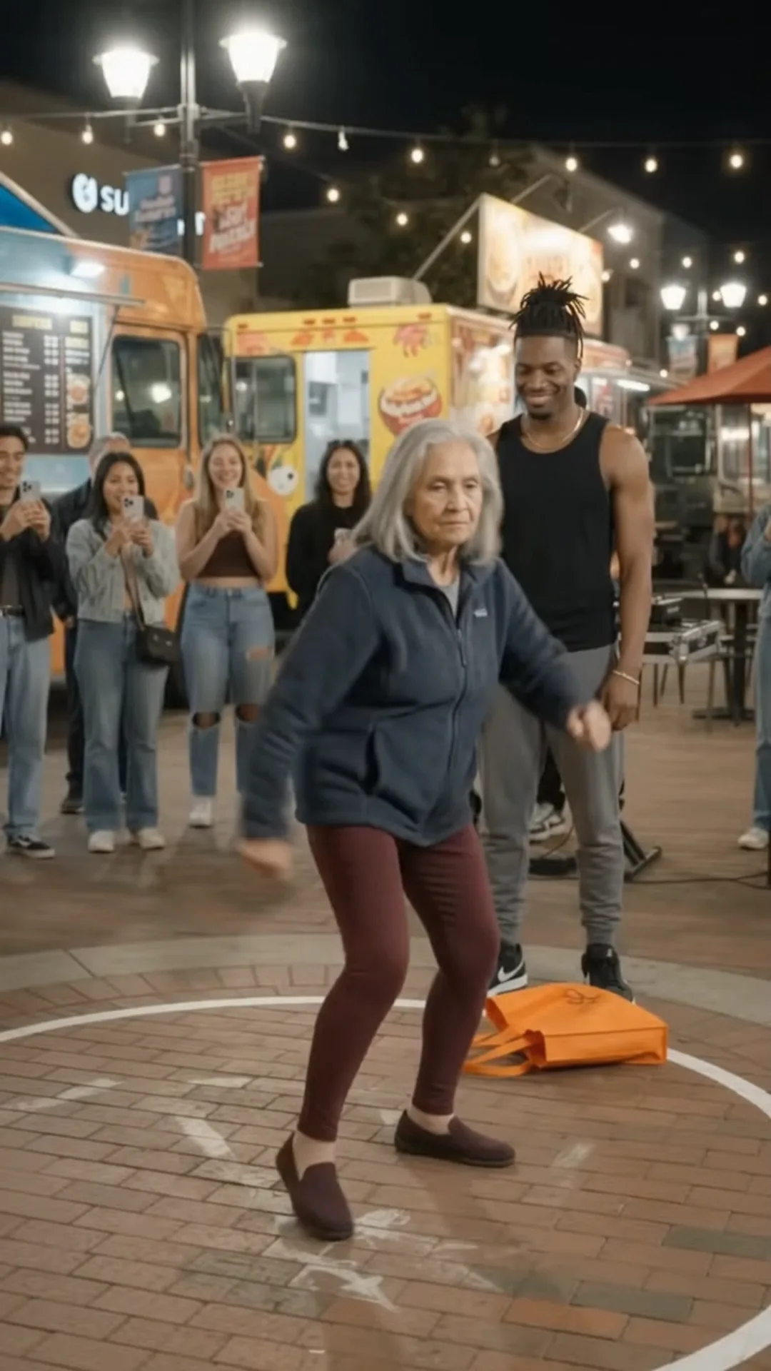 Full: D. THEY LAUGHED WHEN GRANDMA ENTERED THE DANCE CIRCLE — THEN THE BEAT DROPPED